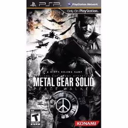 Konami Metal Gear Solid: Peace Walker, PlayStation Portable (PSP), T (Teen)