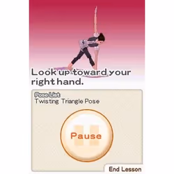 Konami Let's Yoga, Nintendo DS Anglais