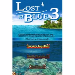 Konami Lost in Blue 3, Nintendo DS