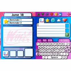 Konami Winx Club: Secret Diary 2009, Nintendo DS Anglais