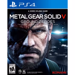 Konami Metal Gear Solid V: Ground Zeroes, PS4, PlayStation 4, M (Mature)