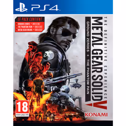 Konami Metal Gear Solid V : The Definitive Experience, PlayStation 4, Mode Multiplayer, M (Mature), Support physique