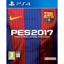 Konami Pro Evolution Soccer 2017 - FC Barcelona Edition, PlayStation 4, Mode Multiplayer, Tout le monde, Support physique
