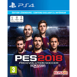 Konami Pro Evolution Soccer 2018 - Legendary Edition PlayStation 4