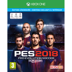 Konami Pro Evolution Soccer 2018 - Legendary Edition, RP (Classement à venir)