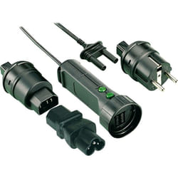 Gossen Metrawatt - Adaptateur EL1 pour testeur d'appareils Secutest pour le test de câbles d'extension monophasés. Adaptateur Z723A 1 pc(s) Y112401