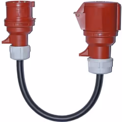 Informations techniques Type de connexion A (entrées) : femelle CEE 32 A 5 pôles Type de connexion B (sorties) : mâle CEE 16 ...