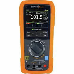 enquête Mesure en milliohmmètre avec connexion à 4 conducteurs (mesure Kelvin) avec 200 mA ou 1 A Testeur d'isolement avec de ...