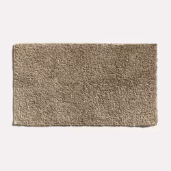 MÖVE Wellness, Naturel, Monochromatique, Rectangulaire, Coton, Lin, Lavage en machine, 30 °C