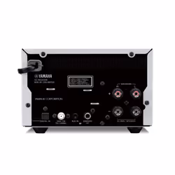 Yamaha MCR-B370D Système micro audio domestique 30 W Noir, Argent