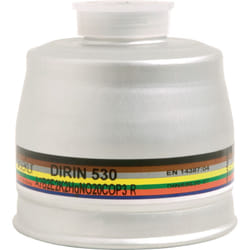 Ekastu Safety - Filtre combiné multi-secteurs dirin 530 A2B2E2K2 HgNO 20CO-P3R d A2 B2 E2 K2 Hg no 20CO-P3R d f.