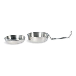 Articles de cuisine - TATONKA - Scout Set 600ml - Casserole et couvercle - Bol et assiette - Gris