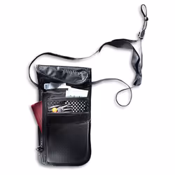 Tatonka Skin Neck Pouch Sac banane de voyage Noir Polyamide - Vue supplémentaire 2