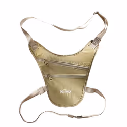 Tatonka Skin Chest Holster, Sac banane de voyage, Beige, Polyamide, ceinture, Tour de cou, Fermeture à glissière, 55 g