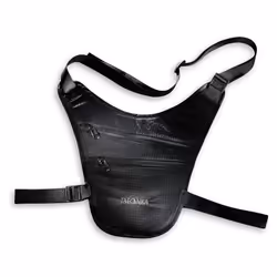 Tatonka 2859.040, Sac banane de voyage, Noir, Polyamide, Monochromatique, Sac, Fermeture à glissière