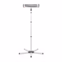 reer 19050, Chauffage électrique à infrarouge, 1,85 m, Intérieure, Sol, Gris, Blanc, Métal, Plastique
