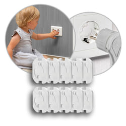 reer 32030 protection de sécurité pour prise Blanc 10 pièce(s)