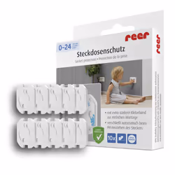 reer 32030 protection de sécurité pour prise Blanc 10 pièce(s)
