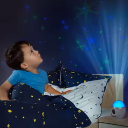 reer MyMagicStarLight lumière de nuit pour bébé Autonome Gris, Blanc LED