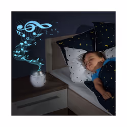 reer MyMagicStarLight lumière de nuit pour bébé Autonome Gris, Blanc LED
