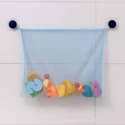 reer 70890, Sac de rangement de jouets, Bleu, Mural, Garçon/Fille, Monochromatique, Polyester