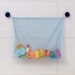reer 70890 rangement de jouets Sac de rangement de jouets Mural Bleu