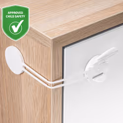 reer 72040 Serrure de sécurité pour enfant Bloque-placard Blanc 3 pièce(s)