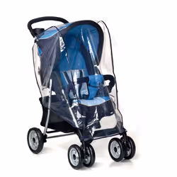 reer 72049 couvre-jambe de poussette pour bébé Raincover Poly-acétate de vinyle (PEVA) Transparent
