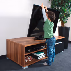 reer 73010 support pour téléviseur Blanc