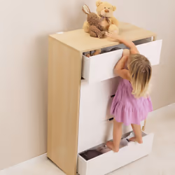 reer Furniture anti-tip kit Blanc 1 pièce(s)