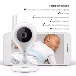 reer 80300 webcam Wi-Fi Blanc - Vue supplémentaire 4