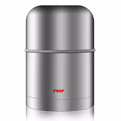 reer 90430 boîte hermétique alimentaire Rond Vase 0,35 L Argent 1 pièce(s)