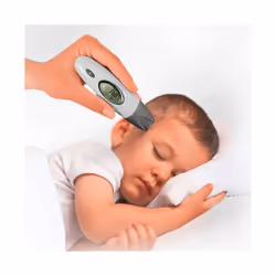 reer SkinTemp Thermomètre par contact Gris, Blanc Oreille, Front Boutons