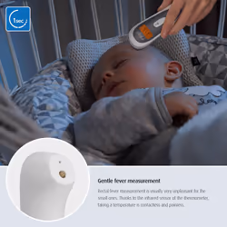 reer R98050 thermometre digital Thermomètre par contact Gris, Blanc Boutons - Vue supplémentaire 2