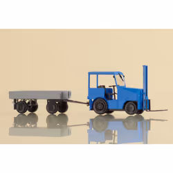 Auhagen 41636, HO (1:87), Noir, Bleu