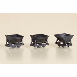 Auhagen 41702, HO (1:87), Noir, 3 pièce(s)