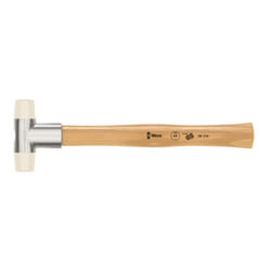 Wera 05000305001 marteau Marteau en plastique Beige, Marron, Argent