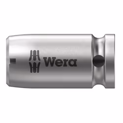 Wera 05042605001, Tige hexagonale, 25,4 / 4 mm (1 / 4"), Tige hexagonale, 6,35 mm (0.25"), DIN ISO 1173-C 6.3, 1 pièce(s)