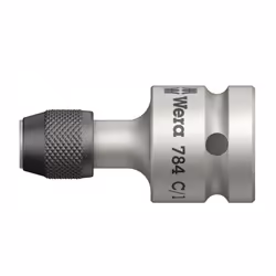 Wera 784 C/1, Prise, 1/2", Impérial, 1 tête(s), 1/4", 50 mm