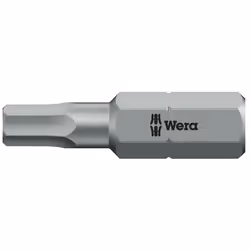 Wera 05056320001, 1 pièce(s), Hex (métrique), 4 mm, CE, GS, DVE, 25 mm, 25,4 / 4 mm (1 / 4")