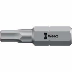 Wera 05056325001, 1 pièce(s), Hex (métrique), 5 mm, 25 mm
