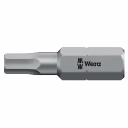 Wera 05056330001, 1 pièce(s), Hex (métrique), 6 mm, 25 mm, 25,4 / 4 mm (1 / 4"), Hexagonal