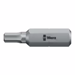 Wera 05057520001, 1 pièce(s), Hex (métrique), 6 mm, 30 mm, 25,4 / 4 mm (1 / 4"), Hexagonal