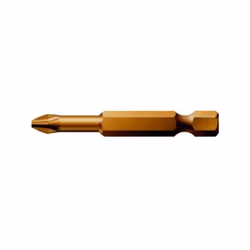 Embout extra-dur, pour vis cruciforme 1/4'' PZ avec zone de torsion Dimensions : PZ 3 - DIN 3126-E 6,3, ISO 1173 - Pour le vi ...