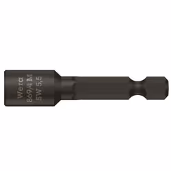 Wera 869/4 M, 1 pièce(s), Hexagonal, 25,4 / 4 mm (1 / 4"), 13 mm, Noir, République tchèque