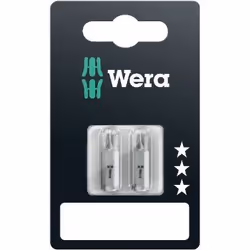 Peu de tournevis Wera WE05073309001; PZ2; 1/4''; 25 mm; 2 unités
