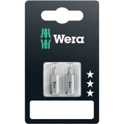 Peu de tournevis Wera 867/1 Standard; TX15; 25 mm; 2 des unités; blister