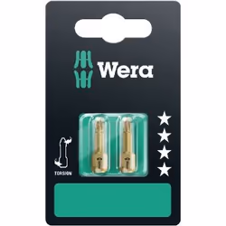 Peu de tournevis Wera WE05073370001; PZ1; 1/4''; 25 mm; 2 unités