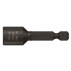 Wera 869/4, 1 pièce(s), Hexagonal, 25,4 / 4 mm (1 / 4"), 11 mm, Noir, République tchèque