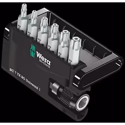 Wera 05056158001, 6 pièce(s), Torx Plus, TX10, TX15, TX20, TX25, TX30, TX40, 25 mm